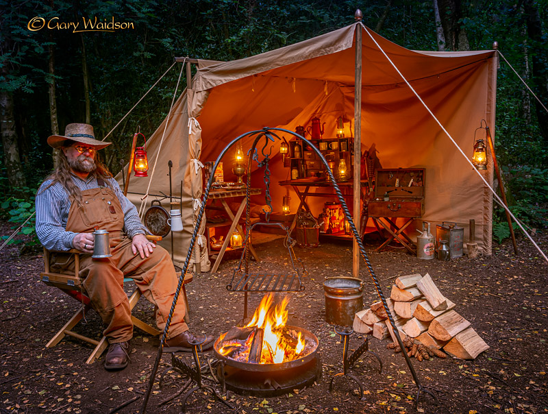 Baker Tent  -   Gary Waidson - Ravenlore Bushcraft and Wilderness skills.