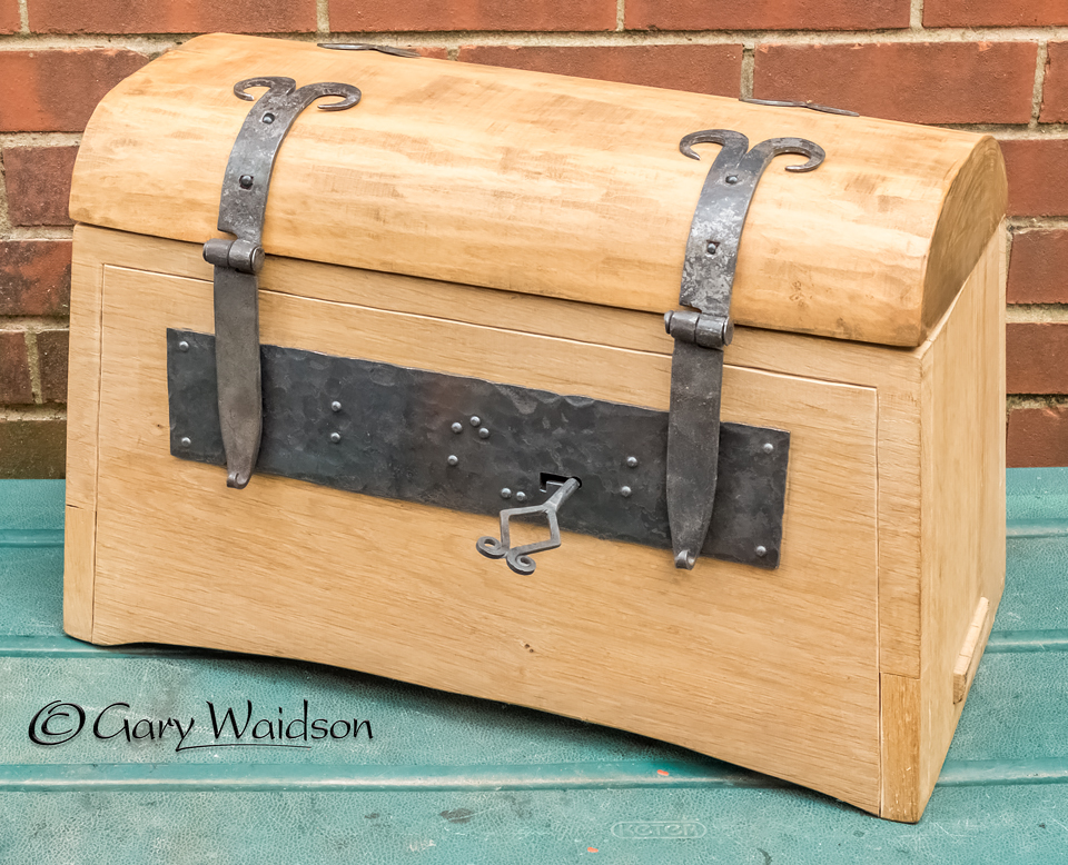 Hedeby style sea chest - Image copyrighted  Gary Waidson. All rights reserved.