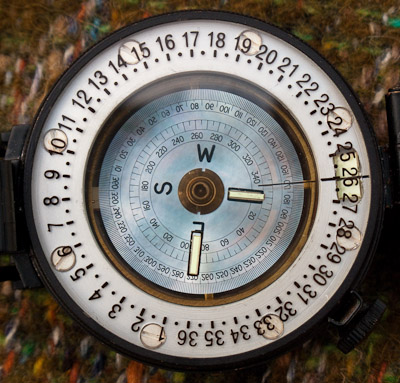 Prismatic Compass dials -  2017 - Gary Waidson - Ravenlore
